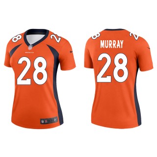 Women's Denver Broncos Latavius Murray Orange Legend Jersey