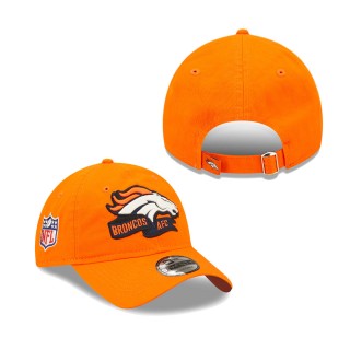 Men's Denver Broncos Orange OTC 2022 Sideline 9TWENTY Adjustable Hat