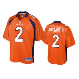 Denver Broncos Patrick Surtain II Orange Pro Line Jersey - Men's