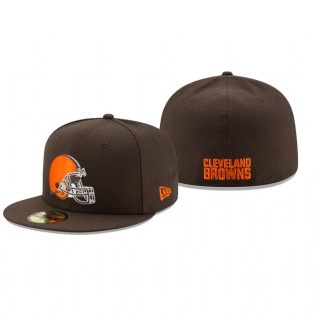 Cleveland Browns Brown Omaha 59FIFTY Fitted Hat