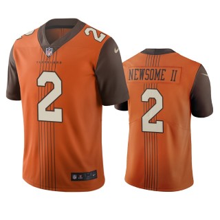 Cleveland Browns Greg Newsome II Brown City Edition Vapor Limited Jersey