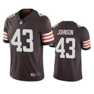 John Johnson Cleveland Browns Brown Vapor Limited Jersey
