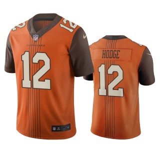 Cleveland Browns KhaDarel Hodge Brown City Edition Vapor Limited Jersey