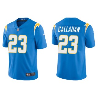 Men's Los Angeles Chargers Bryce Callahan Powder Blue Vapor Limited Jersey