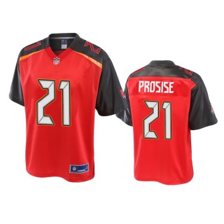 Tampa Bay Buccaneers C.J. Prosise Red Pro Line Jersey - Men's