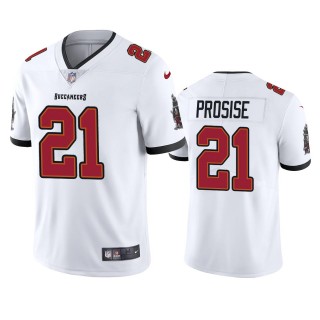 Tampa Bay Buccaneers C.J. Prosise White Vapor Limited Jersey