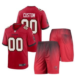 Tampa Bay Buccaneers Custom Red Game Shorts Jersey
