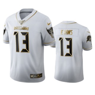 Mike Evans Buccaneers White 100th Season Golden Edition Jersey