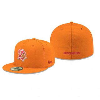 Tampa Bay Buccaneers Orange Omaha Throwback 59FIFTY Fitted Hat