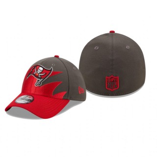 Tampa Bay Buccaneers Pewter Red Surge 39THIRTY Flex Hat