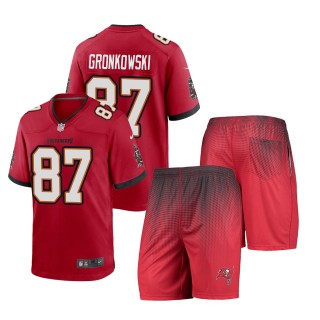 Tampa Bay Buccaneers Rob Gronkowski Red Game Shorts Jersey