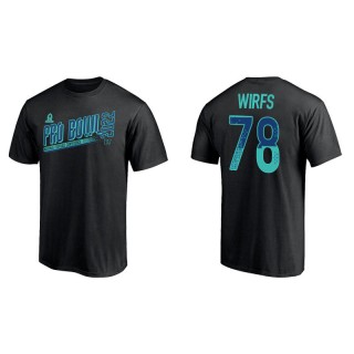 Tristan Wirfs Black 2022 NFC Pro Bowl T-Shirt