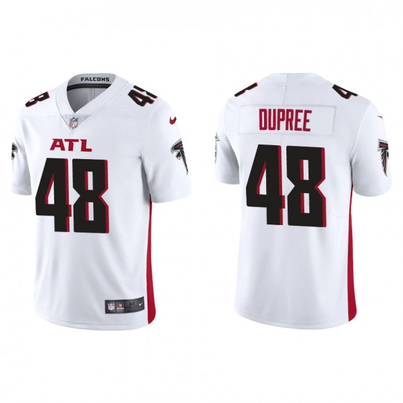 Falcons Bud Dupree White Vapor Limited Jersey