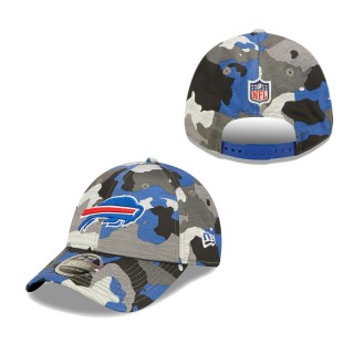 Men's Buffalo Bills Camo 2022 NFL Training Camp Official 9FORTY Adjustable Hat