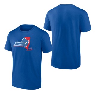 Men's Buffalo Bills Fanatics Branded Royal Open Receiver T-Shirt