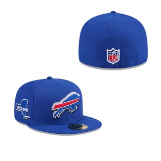 Buffalo Bills Royal 2024 NFL Draft 59FIFTY Fitted Hat