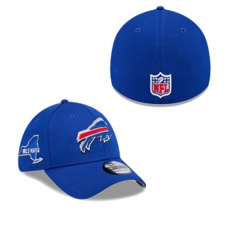 Buffalo Bills Royal 2024 NFL Draft 39THIRTY Flex Hat