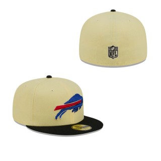 Buffalo Bills Soft Yellow 59FIFTY Fitted Hat