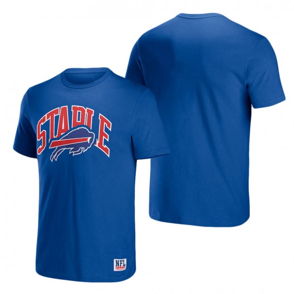 Men's Buffalo Bills NFL x Staple Royal Logo Lockup T-Shirt