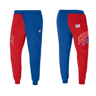 Men's Buffalo Bills NFL x Staple Royal Split Logo Fleece Pants
