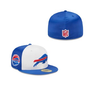Buffalo Bills Throwback Satin Fitted Hat