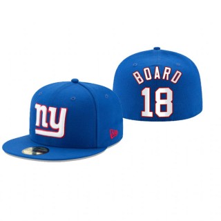 New York Giants C.J. Board Royal Omaha 59FIFTY Fitted Hat