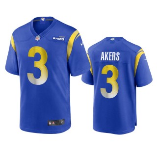 Los Angeles Rams Cam Akers Royal Game Jersey