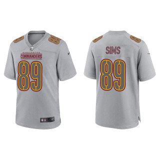 Cam Sims Washington Commanders Gray Atmosphere Fashion Game Jersey