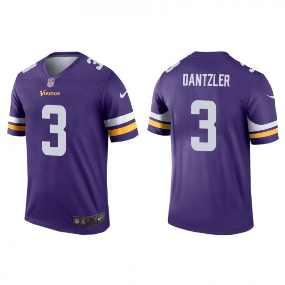 Men's Minnesota Vikings Cameron Dantzler Purple Legend Jersey