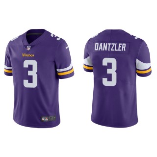 Men's Minnesota Vikings Cameron Dantzler Purple Vapor Limited Jersey