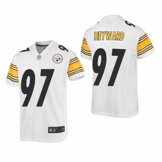 Youth Pittsburgh Steelers Cameron Heyward Game Jersey - White