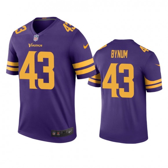 Minnesota Vikings Camryn Bynum Purple Color Rush Legend Jersey