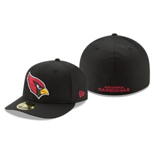Arizona Cardinals Black Omaha Low Profile 59FIFTY Structured Hat