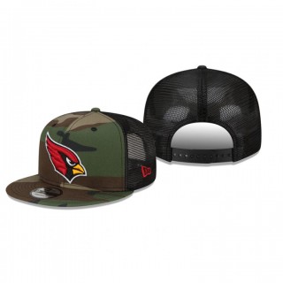 Arizona Cardinals Camo Woodland Trucker 2.0 9FIFTY Snapback Hat