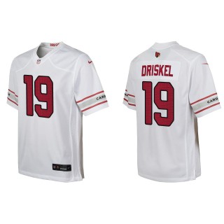 Youth Jeff Driskel Cardinals White Game Jersey