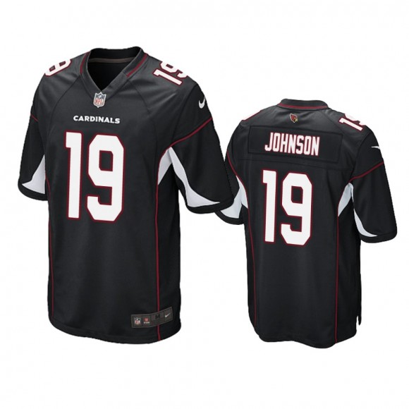 Arizona Cardinals KeeSean Johnson Black Alternate Game Jersey