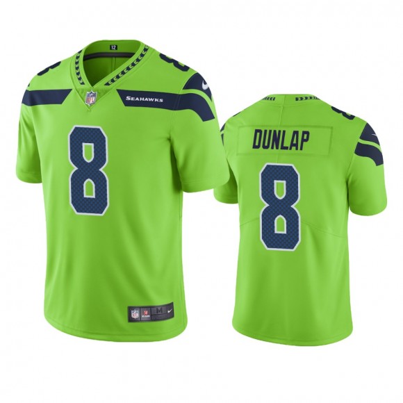 Color Rush Limited Seattle Seahawks Carlos Dunlap Green Jersey