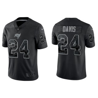 Carlton Davis Tampa Bay Buccaneers Black Reflective Limited Jersey
