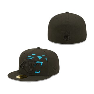 Carolina Panthers Logo Feature 59FIFTY Fitted Hat