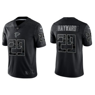 Casey Hayward Atlanta Falcons Black Reflective Limited Jersey