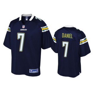Los Angeles Chargers Chase Daniel Navy Pro Line Jersey - Men's