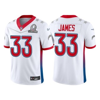 Derwin James Chargers 2022 AFC Pro Bowl Game Jersey White