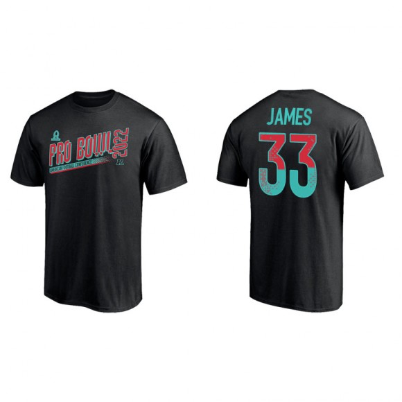 Derwin James Black 2022 AFC Pro Bowl T-Shirt