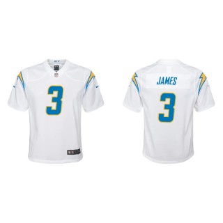 Youth Chargers Derwin James White Game Jersey