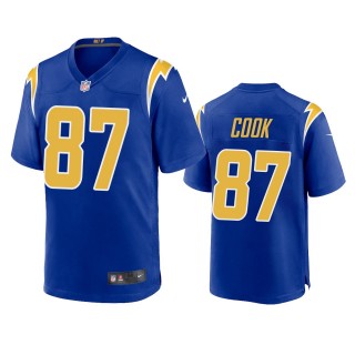 Los Angeles Chargers Jared Cook Royal Game Jersey
