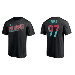 Joey Bosa Black 2022 AFC Pro Bowl T-Shirt