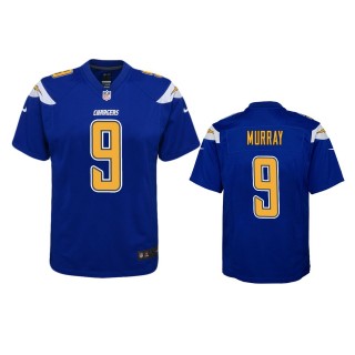 Los Angeles Chargers Kenneth Murray Royal Color Rush Game Jersey
