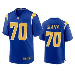Los Angeles Chargers Rashawn Slater Royal Alternate Game Jersey