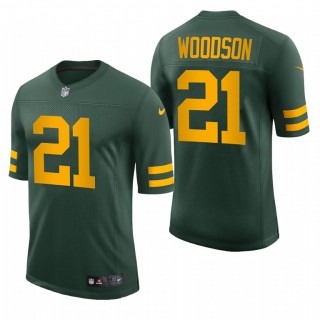 Charles Woodson Green Bay Packers Green Throwback Vapor Limited Retired Player Jersey