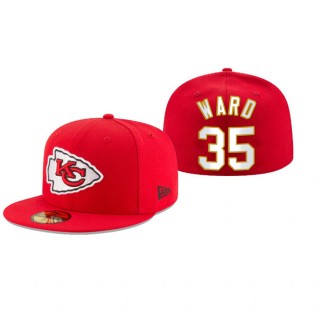 Kansas City Chiefs Charvarius Ward Red Omaha 59FIFTY Fitted Hat
